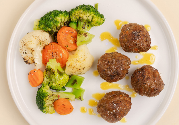 Beef and Chicken Meatballs