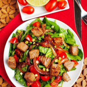Asian Pepper Steak Salad