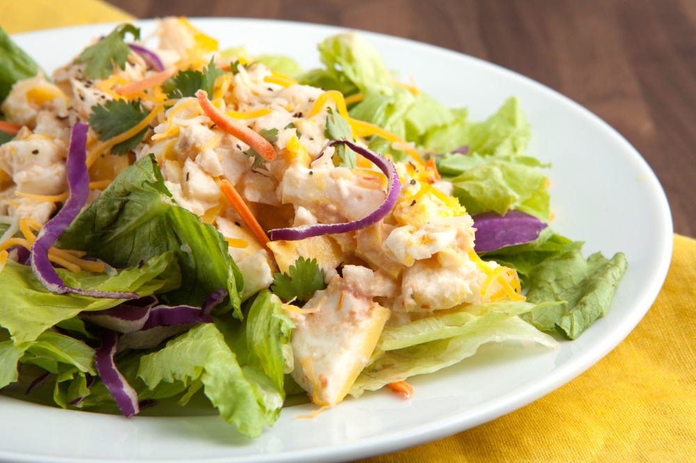 Lose weight with delicious Personal Trainer Foods foods like this breakfast taco salad.