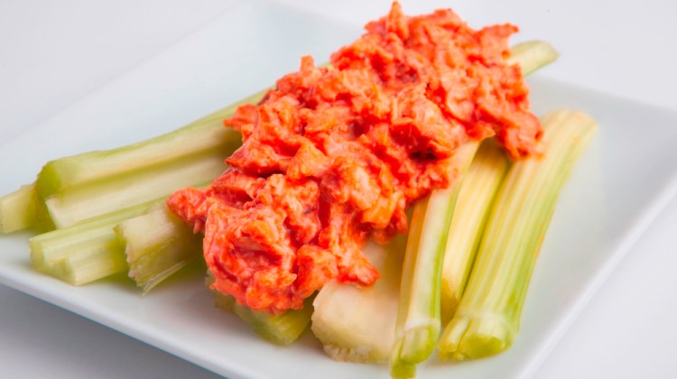 Buffalo Chicken Celery Sticks