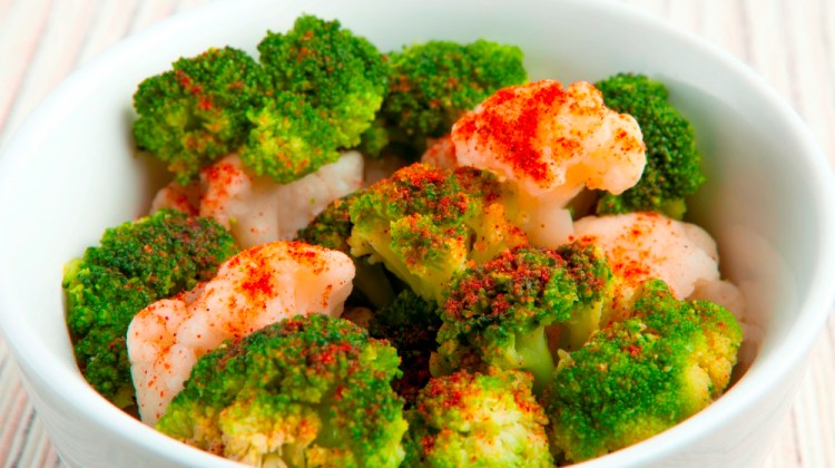 Cajun Broccoli and Cauliflower Bowl