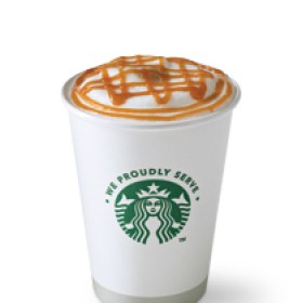 A caramel machiato is a very sweet drink!