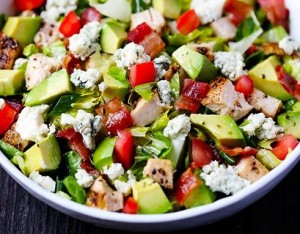 Chicken, Bacon & Avocado Chopped Salad