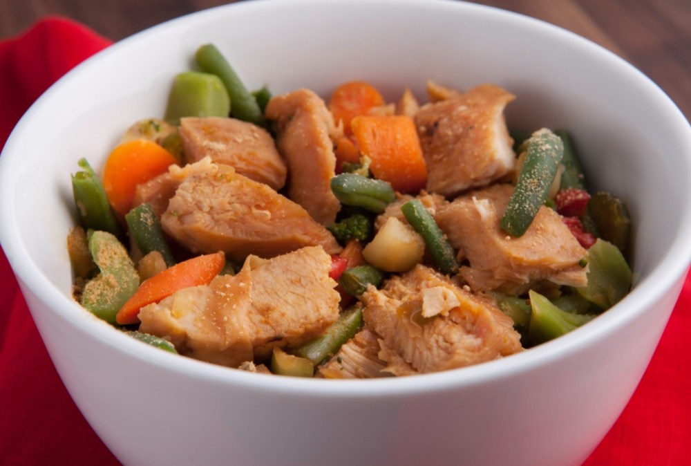 Weight loss made easy with Personal Trainer Food Chicken Stir Fry you don't have to clean the kitchen!