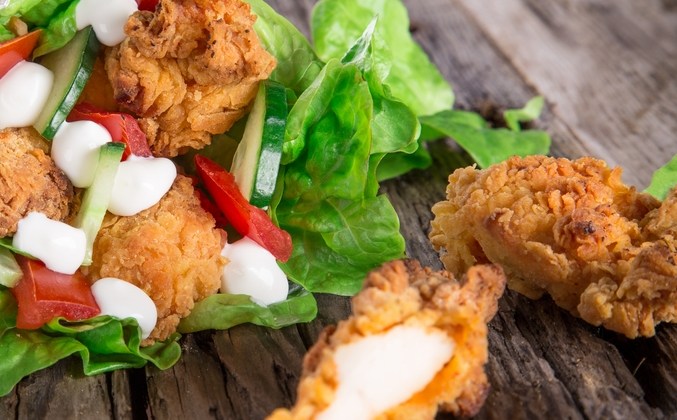 Blue Cheese Buffalo Chicken Wrap