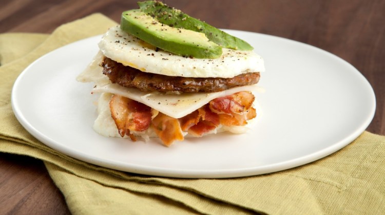 Egg Patty Breakfast Sandwich