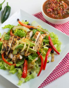 Chicken Fajita Salad