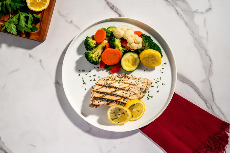 variety of meal options