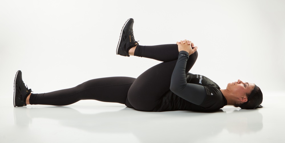 Low back pain is a real problem, but it can be helped with this floor stretch from Personal Trainer Food that you can do at home without a gym.
