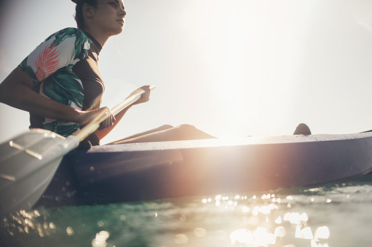 Rash guards are a great body-positive swim trend!