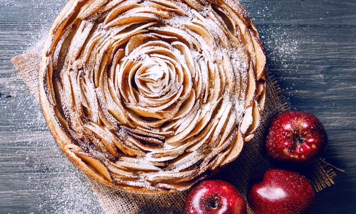 Sugar-Free Apple Rose Tart