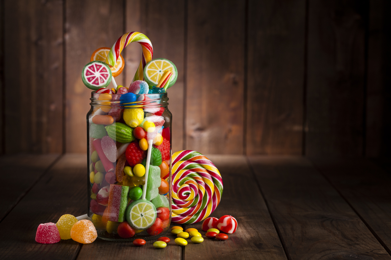 Get your Halloween treats out of sight, out of mind so you and the kids don't mindlessly snack on them.