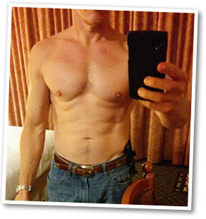 Yes, that's me after I lose the weight-- and I've kept if off, even at age 52 by eating the right foods.