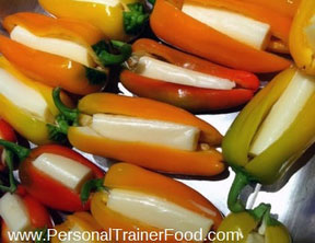 Pepper Mozzarella Melts