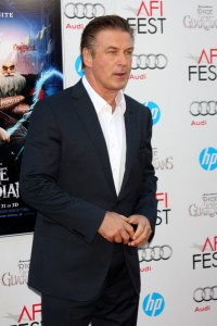 Alec Baldwin looking very handsome after going cold turkey on sugar.
