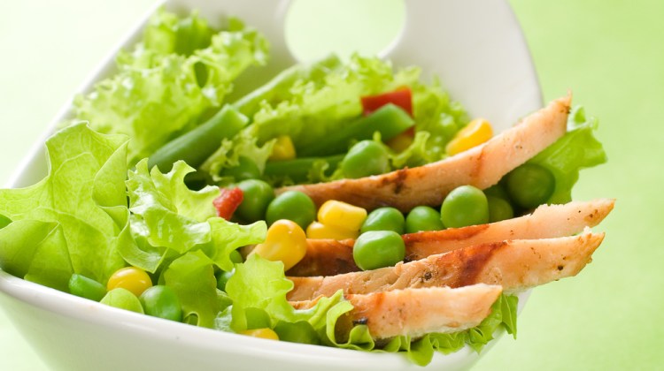 3-Minute Grilled Chicken Salad