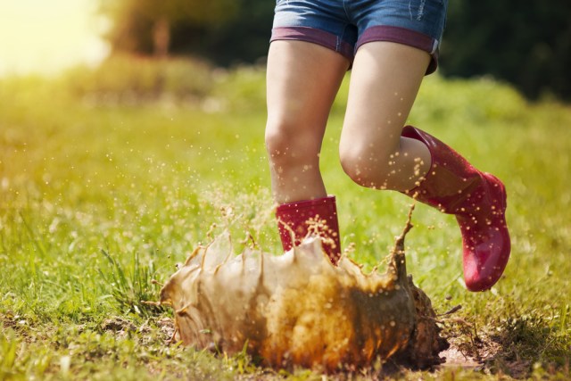 Go on and jump in that puddle; with Personal Trainer Food, you'll have energy to jump in them all!