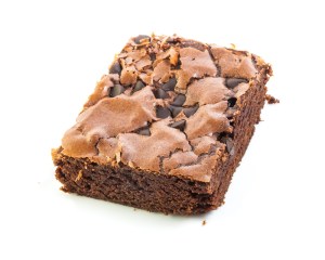 A fudge brownie is not diet food, but is it a healthy choice?