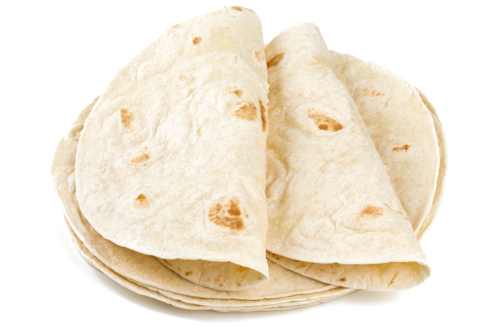 A pile of carb-filled wraps.