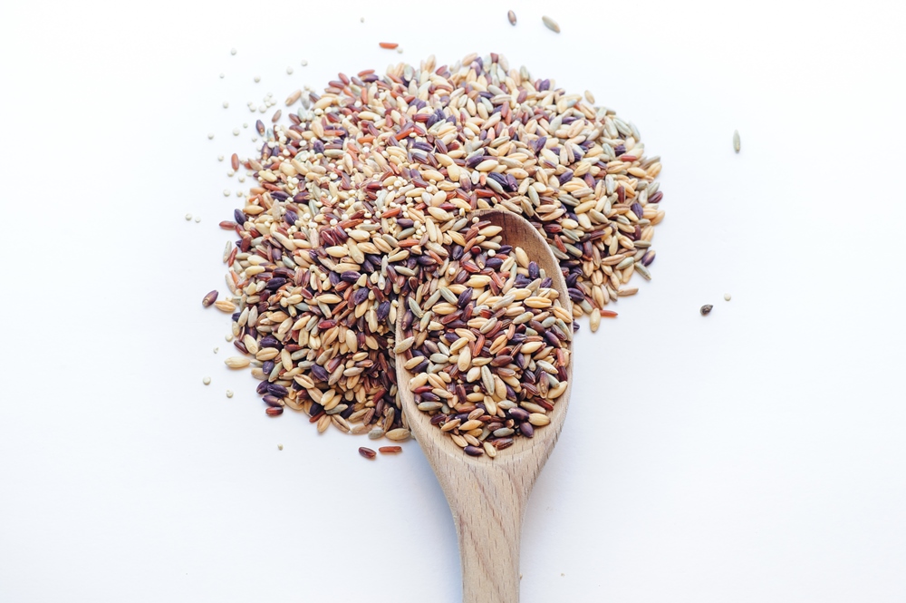 A spoonful of ancient grains.