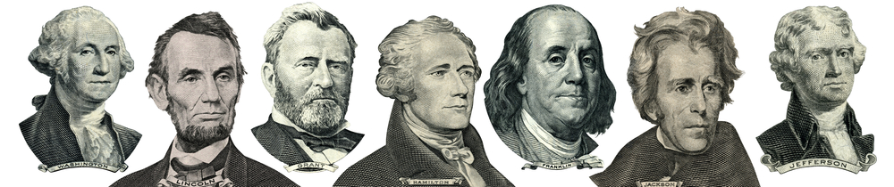 Did Presidents Washington, Lincoln, Grant, Hamilton, Franklin, Jackson, and Jefferson eat healthy?