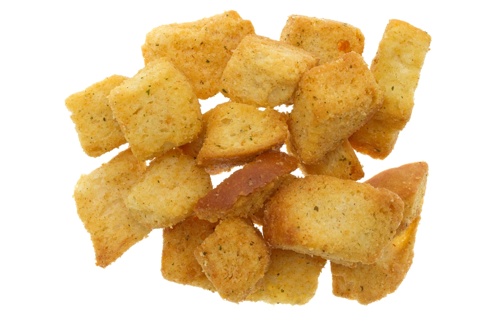 Most croutons are just stale old bread; Personal Trainer Food can help you avoid this trap.