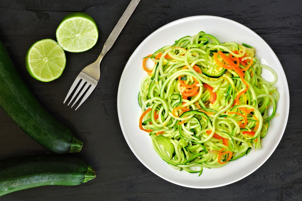 Follow Personal Trainer Food Guidelines to lose 10 to 20 pounds in just one month with delicious foods like zucchini noodles.
