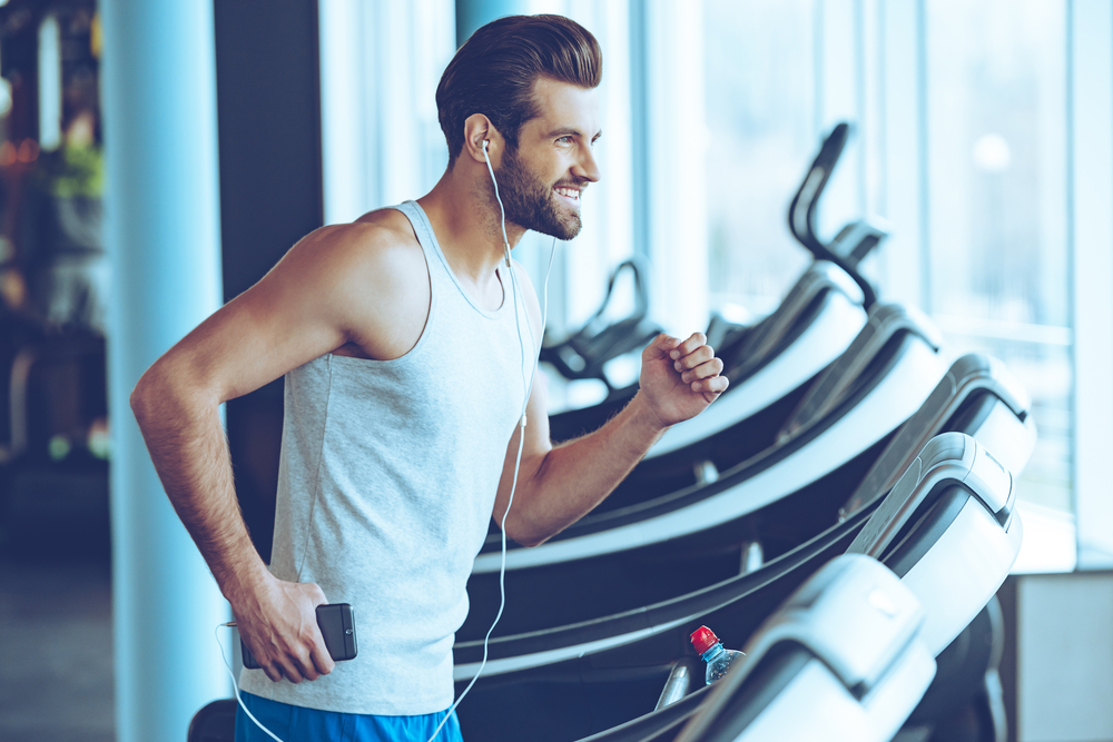 With a tap or two and a wi-fi connection, you can hear some fresh music while on your treadmill.