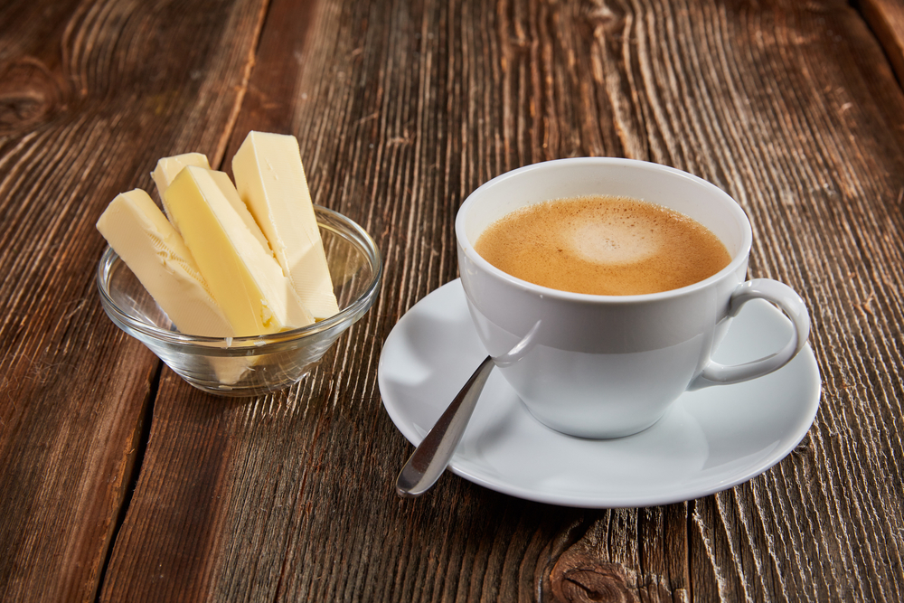 Put some butter in your coffee to lose more weight with Personal Trainer Food.