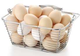 A basket of delicious eggs can help you lose weight faster.