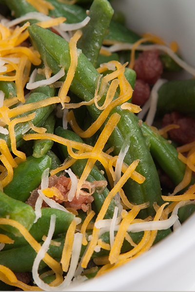 Pin this-- weight loss made easy with Personal Trainer Food and southern Smothered Green Beans.