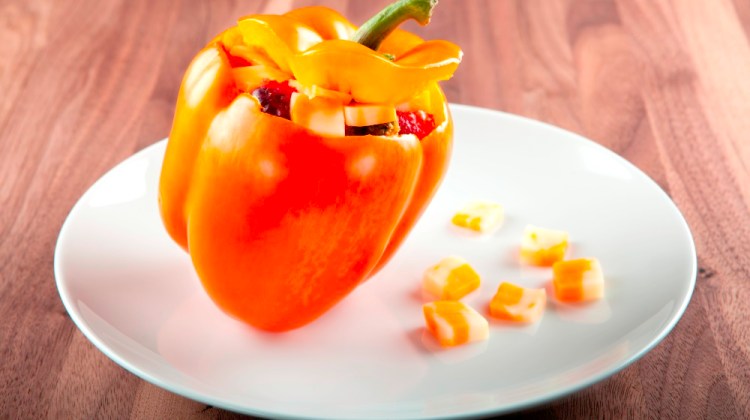 Spicy Stuffed Bell Pepper