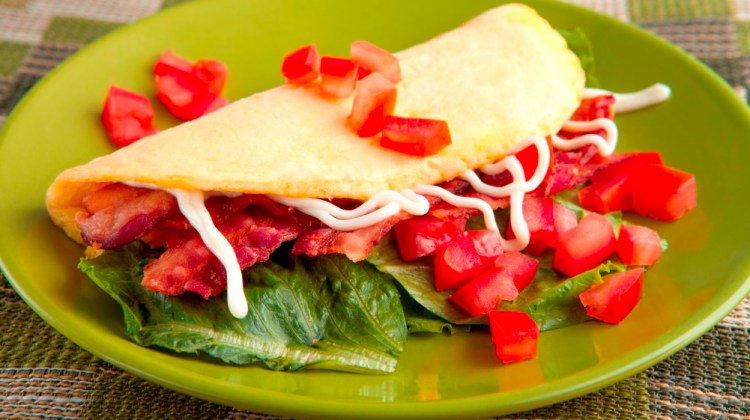Stuffed Omelet BLT