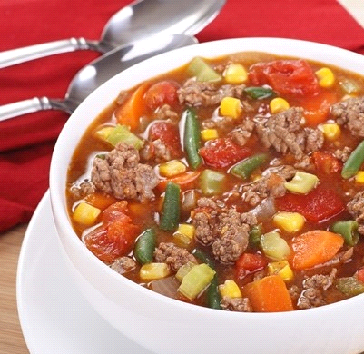 Hamburger Veggie Soup