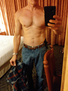 Personal trainer Food sculpted my body to 6% body fat. I have abs at age 52.