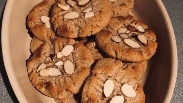 PTF almond cinnamon butter cookies